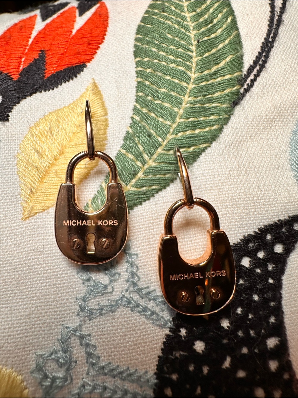 Michael Kors • Padlock Drop Earring Set